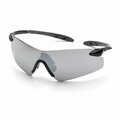 Pyramex Rotator Safety Glasses Silver Mirror Lens with Black Temples SB7870S